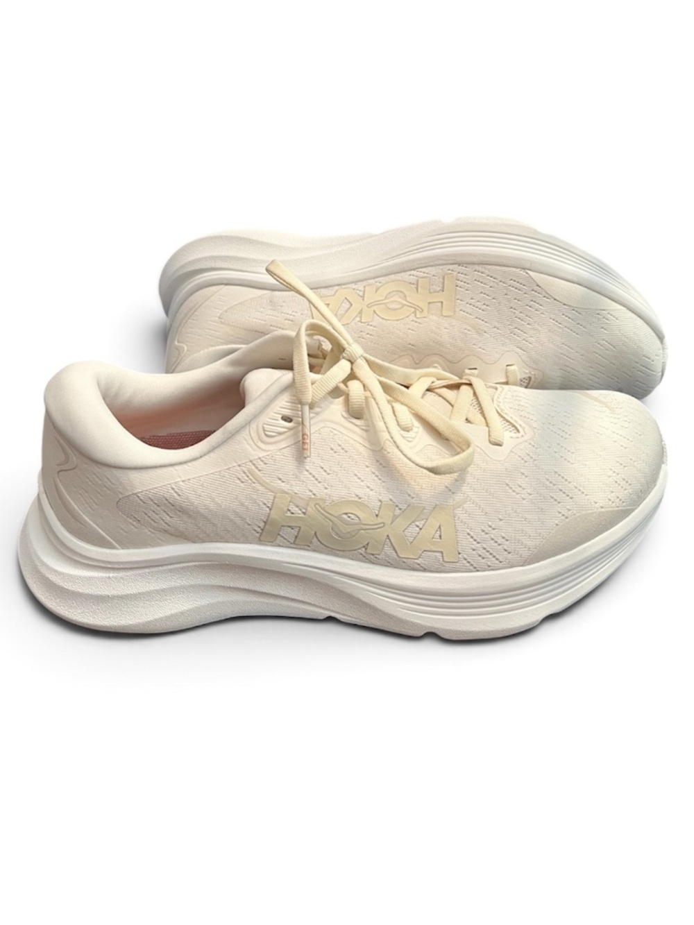 Hoka Men’s Neutral Beige ‘Solimar 2’ Athletic Casual Sneakers Sz-7D